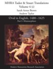 Ovid in English, 1480-1625 : Part I, Metamorphoses - Book