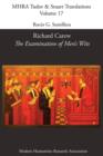 Richard Carew, 'The Examination of Men's Wits' - Book