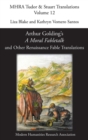 Arthur Golding's 'a Moral Fabletalk' and Other Renaissance Fable Translations - Book