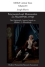 Marmontel and Demoustier, 'Le Misanthrope corrige' : Two Eighteenth-Century Sequels to Moliere's 'Le Misanthrope' - Book