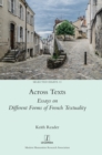 Across Texts : Essays on Different Forms of French Textuality - Book