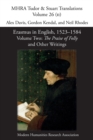 Erasmus in English, 1523-1584 : Volume 2, The Praise of Folly and Other Writings - Book