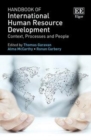 Handbook of International Human Resource Development : Context, Processes and People - eBook