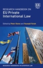 Research Handbook on EU Private International Law - eBook
