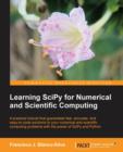 Learning SciPy for Numerical and Scientific Computing - Book