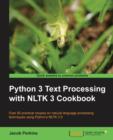 Python 3 Text Processing with NLTK 3 Cookbook - Book