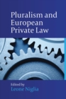 Pluralism and European Private Law - eBook