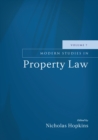 Modern Studies in Property Law - Volume 7 - eBook