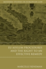 EU Asylum Procedures and the Right to an Effective Remedy - eBook