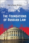 The Foundations of Russian Law - Book