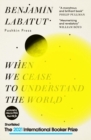 When We Cease to Understand the World - Book