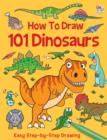 How to Draw 101 Dinosaurs - Book