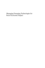 Managing Emerging Technologies for Socio-Economic Impact - eBook