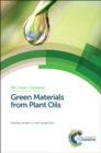 Green Materials from Plant Oils - eBook