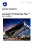 Manual for Design, Construction, and Maitenance of Orthotropic Steel Deck Bridges (Publication No. Fhwa-If-12-027) - Book