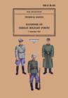 Handbook on German Military Forces 1943 - Book