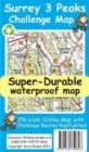 Surrey 3 Peaks Challenge Map and Guide - Book