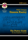 GCSE English WJEC Eduqas Unseen Poetry Guide includes Online Edition: for the 2024 and 2025 exams - Book
