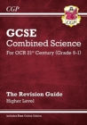 GCSE Combined Science: OCR 21st Century Revision Guide - Higher (with Online Edition): for the 2024 and 2025 exams - Book