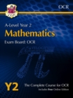 A-Level Maths for OCR: Year 2 Student Book with Online Edition: course companion for the 2024 and 2025 exams - Book
