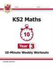 KS2 Year 3 Maths 10-Minute Weekly Workouts - Book