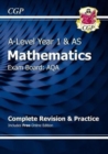 AS-Level Maths AQA Complete Revision & Practice (with Online Edition): for the 2024 and 2025 exams - Book