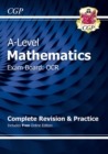 A-Level Maths OCR Complete Revision & Practice (with Online Edition): for the 2024 and 2025 exams - Book