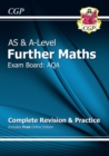 AS & A-Level Further Maths for AQA: Complete Revision & Practice with Online Edition: for the 2024 and 2025 exams - Book