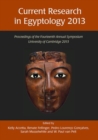 Current Research in Egyptology 14 (2013) - Book