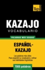 Vocabulario espa?ol-kazajo - 7000 palabras m?s usadas - Book