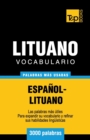 Vocabulario espa?ol-lituano - 3000 palabras m?s usadas - Book