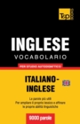 Vocabolario Italiano-Inglese britannico per studio autodidattico - 9000 parole - Book