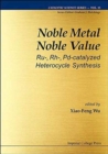 Noble Metal Noble Value: Ru-, Rh-, Pd-catalyzed Heterocycle Synthesis - Book