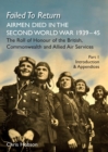 Failed to Return (Part One Introduction and Appendices) : Airmen Died in the Second World War 1939-45 the Roll of Honour of the British, Commonwealth and Allied Air Services - Book