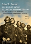 Failed to Return Part 2 A-B : Airmen Died in the Second World War 1939-45 the Roll of Honour of the British, Commonwealth and Allied Air Services - Book