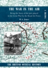 War in the Air. Being the Story of the part played in the Great War by the Royal Air Force : Volume Five - Book