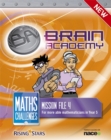 Brain Academy: Maths Challenges Mission File 4 - Book