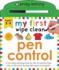 My First Wipe Clean Pen Control - Book