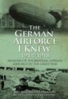 German Airforce I Knew 1914-1918 - Book