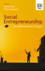 Social Entrepreneurship : An Affirmative Critique - eBook