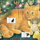 Ivory Cats by Lesley Anne Ivory: Hark the Herald Angels Sing advent calendar (with stickers) - Book