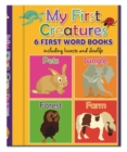 Early Learning: My First Creatures - 6 First Word Books - Book