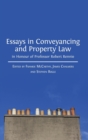 Essays in Conveyancing and Property Law in Honour of Professor Robert Rennie - Book
