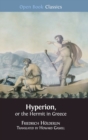Hyperion, or the Hermit in Greece - Book