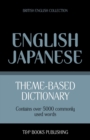Theme-based dictionary British English-Japanese - 5000 words - Book