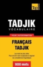 Vocabulaire fran?ais-tadjik pour l'autoformation. 9000 mots - Book
