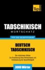 Tadschikischer Wortschatz f?r das Selbststudium - 3000 W?rter - Book