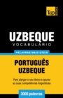 Vocabul?rio Portugu?s-Uzbeque - 3000 palavras mais ?teis - Book