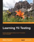 Learning Yii Testing - Book