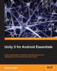 Unity 5 for Android Essentials - Book